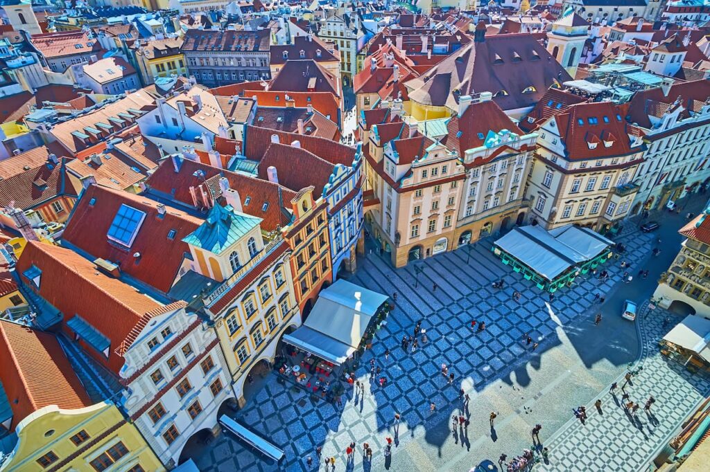 la citta vecchia di praga